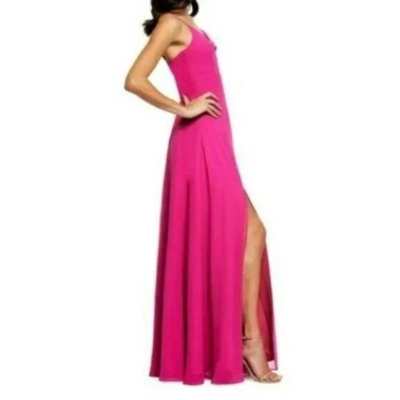 Dress the Population Cambria Cutout Twist Bodice Maxi Dress Gown Size Small - Picture 4 of 14